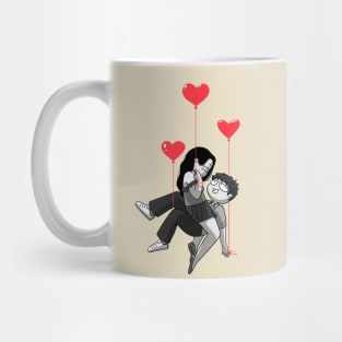 heart on a string Mug